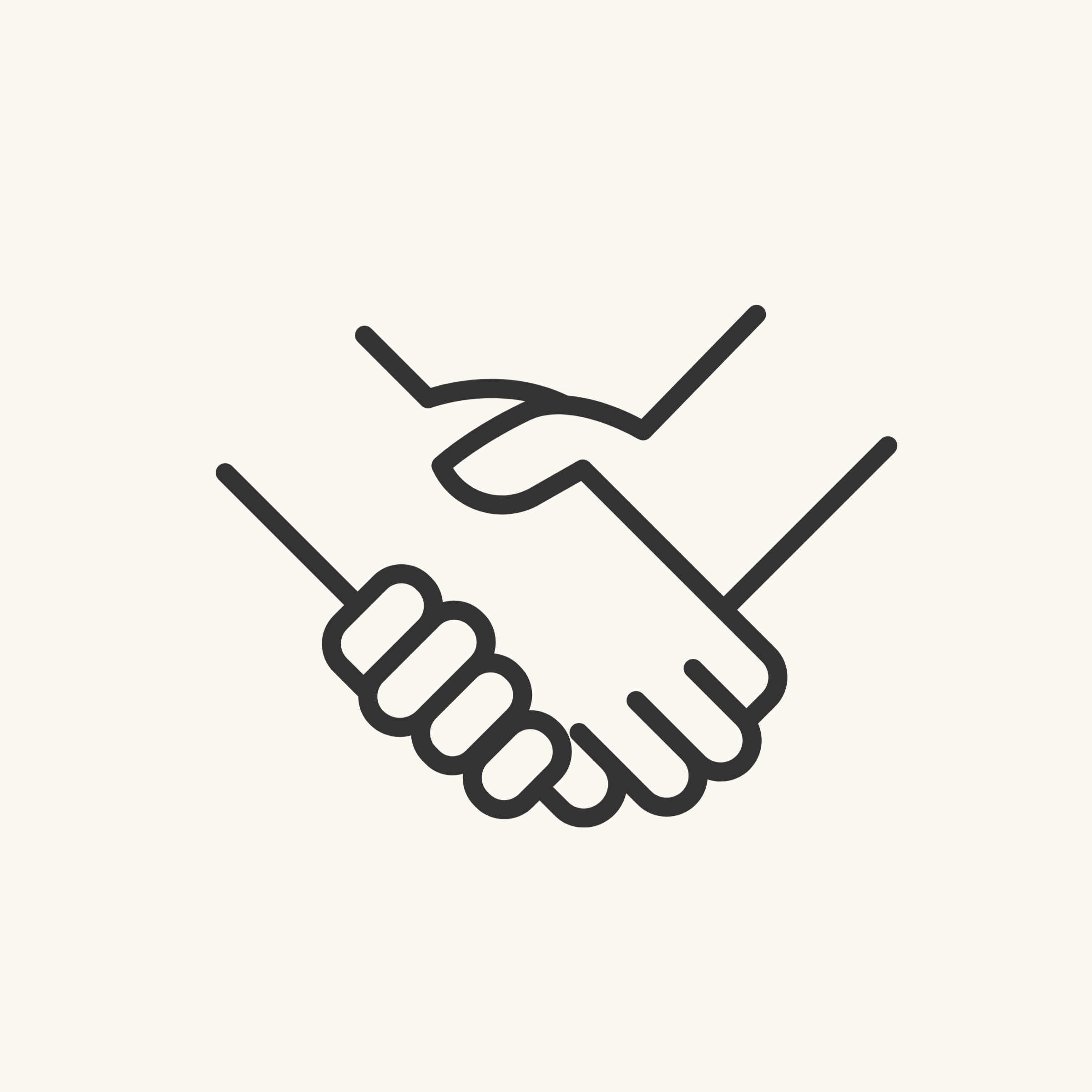 Icoon dat vertrouwen en gratis verzending symboliseert voor webshop