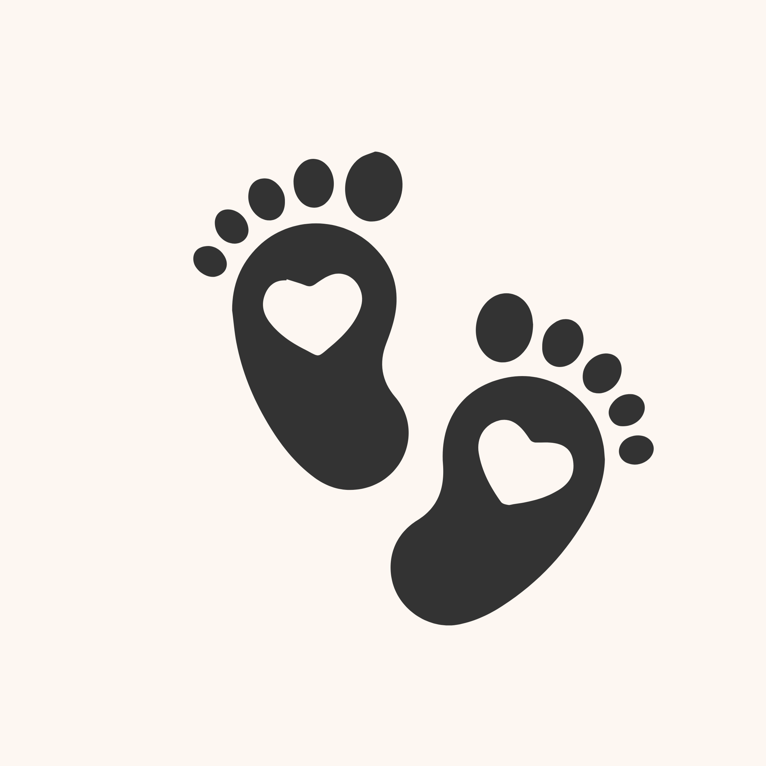 Icoon dat natuurlijke voetgroei van baby's ondersteunt door sokschoentjes